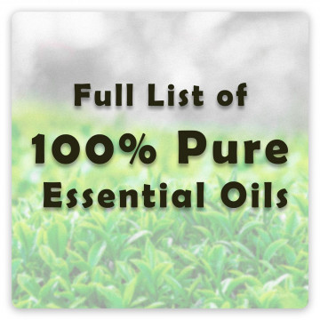 Full List of 100% Pure Essential Oils