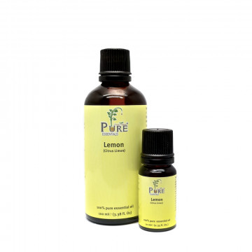 100% Pure Essential Oil (Lemon)