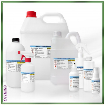 Ethanol 70% v/v Instant Hand Sanitizer (Alcohol | Denatured Alcohol | Ethyl Alcohol)