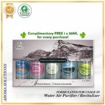 Aroma Essence 30ml x 5 (Trial Pack)