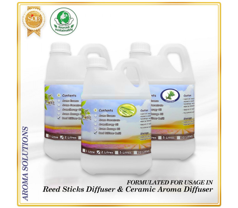 Reed Diffuser Refill for Reed Sticks Diffuser & Ceramic Aroma Diffuser