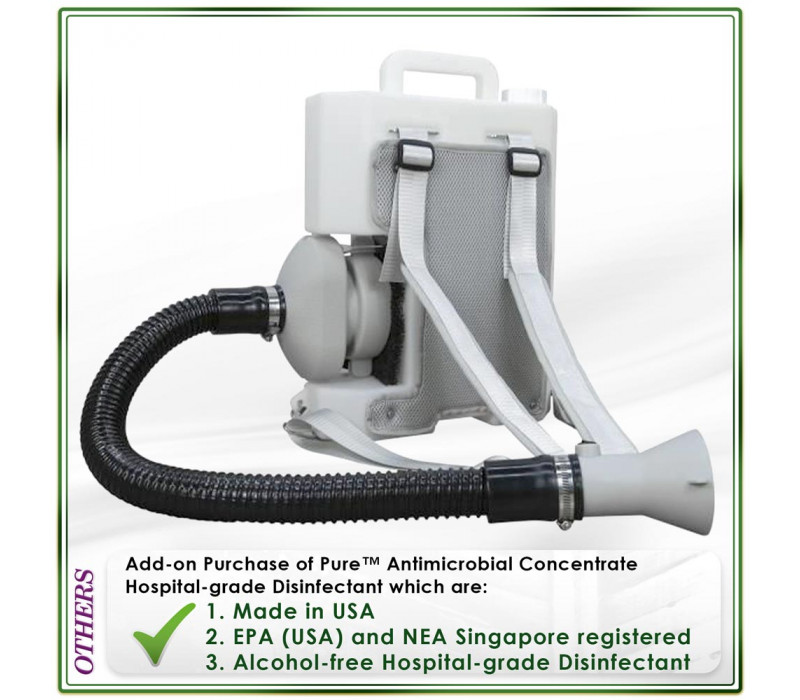 Pure™ Antimicrobial Concentrate<br>Alcohol-free Hospital-grade Disinfectant