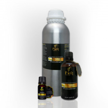 Certified Organic Pure Essential Oil (Lemon)