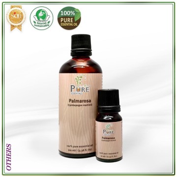 100% Pure Essential Oil (Palmarosa)