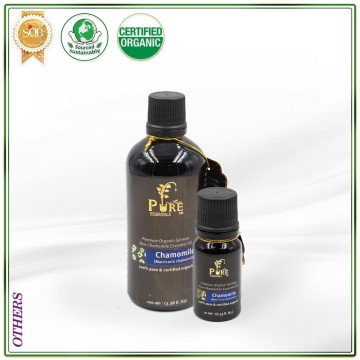 100% Certified Organic Pure Essential Oil (German Chamomile)