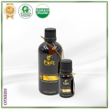 100% Certified Organic Pure Essential Oil (Ginger)