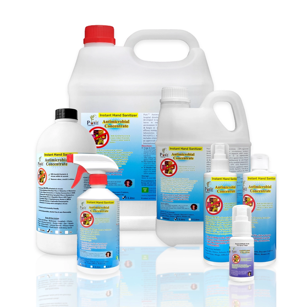 Pure™ Antimicrobial Concentrate Disinfectant | Hospital Grade Disinfectant