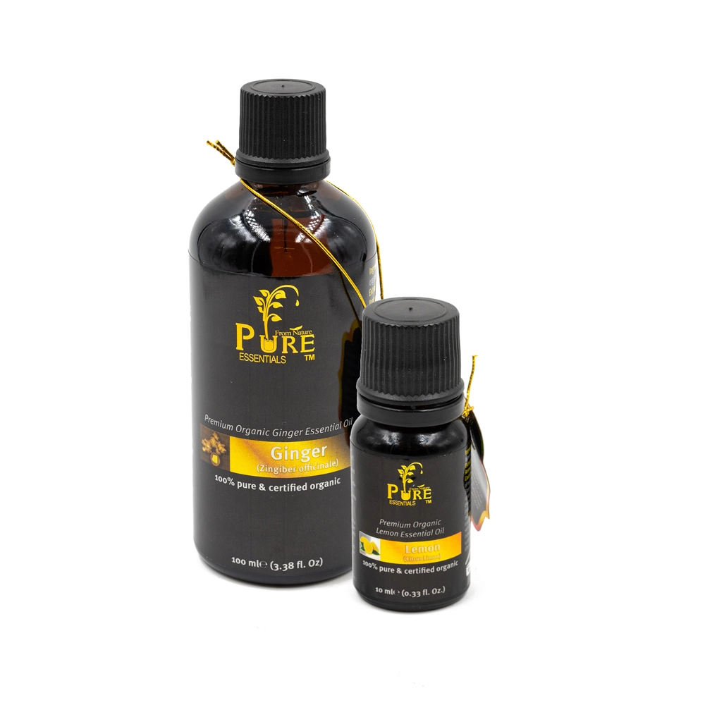 Certified Organic Pure Essential Oil - Ginger Family