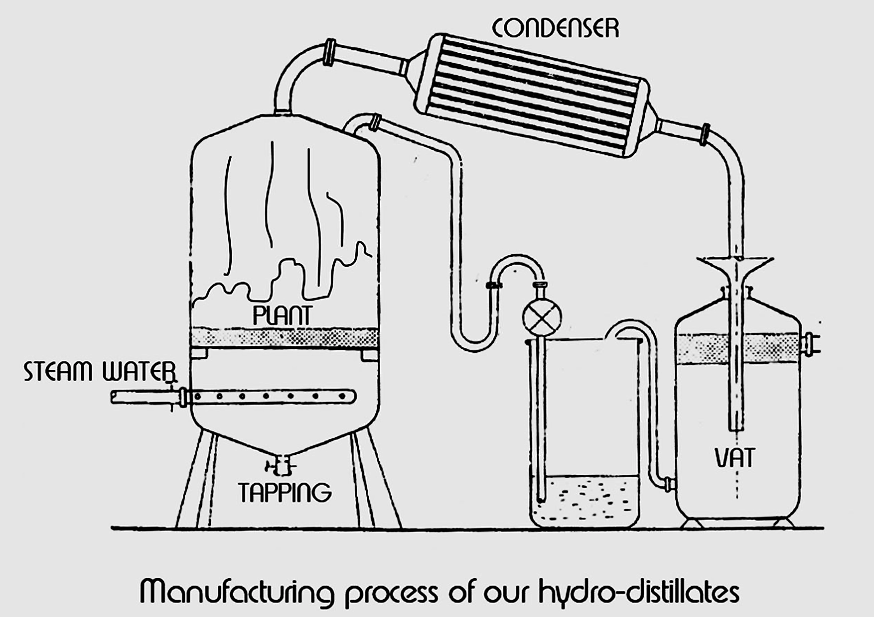 Manufacturing Process of Hydro-distillates