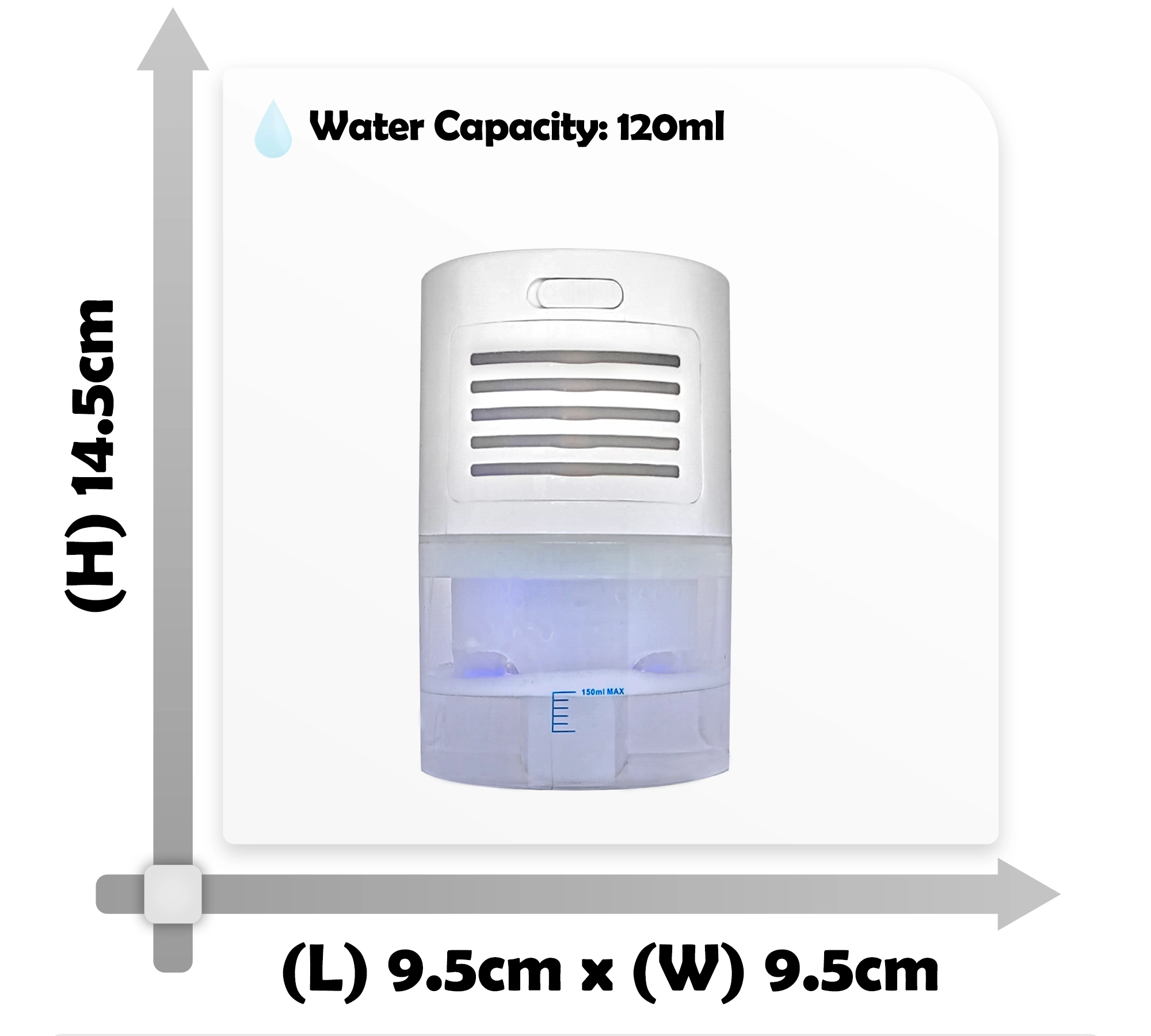 Water Air Purifier Model 568